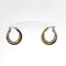 Boucles d'oreilles Créoles deux ors 58 Facettes REF2566-334