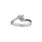 Bague 52 Bague solitaire Or blanc Diamant 58 Facettes 31624