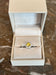 Bague 53 Bague marguerite or blanc saphir jaune diamants 58 Facettes B365