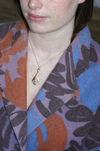 Pendentif Pendentif Art Déco Diamants Or Jaune et Platine 58 Facettes