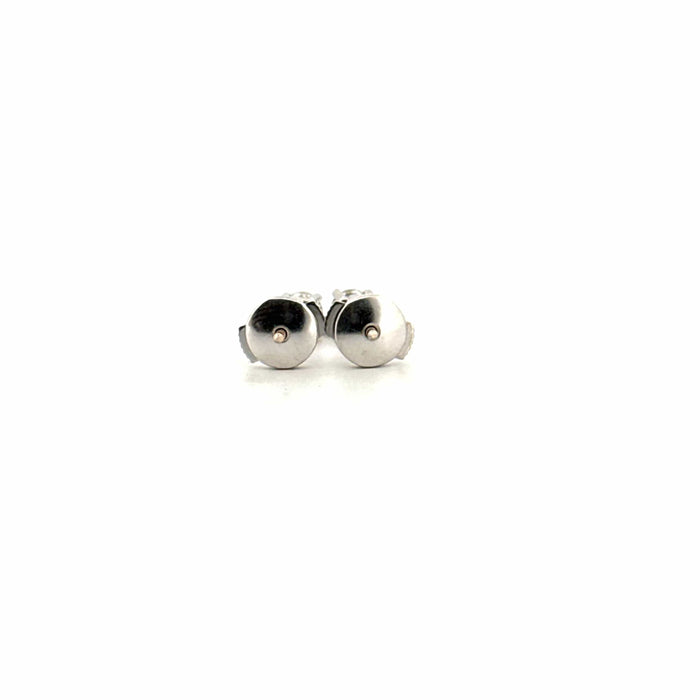 Boucles d'oreilles Puces d'oreilles Or Blanc Diamants 58 Facettes 2-B1BO-GS36186