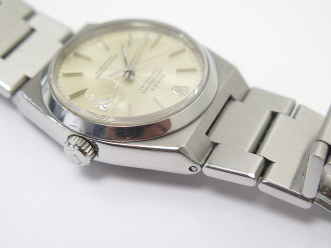 Montre vintage montre ROLEX 17000 oysterquartz datejust 36 mm acier  quartz 58 Facettes 270379
