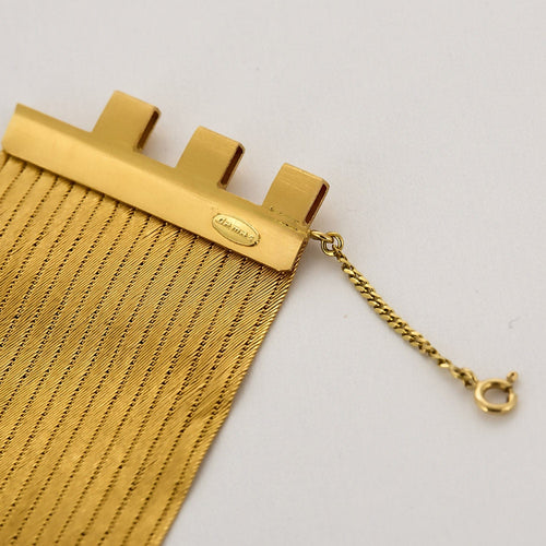 Bracelet Bracelet ruban en or jaune 58 Facettes PRG1799