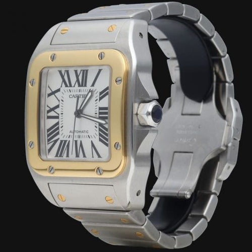 Montre Cartier Montre Santos 100 Xl 58 Facettes MT41287