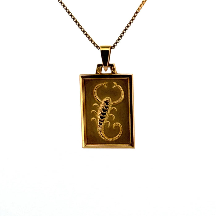 Pendentif Médaille Scorpion or jaune 58 Facettes 2-C4PE-GS16065