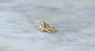 Bague 53 Bague Marguerite diamants 1.80 Cts or jaune 58 Facettes