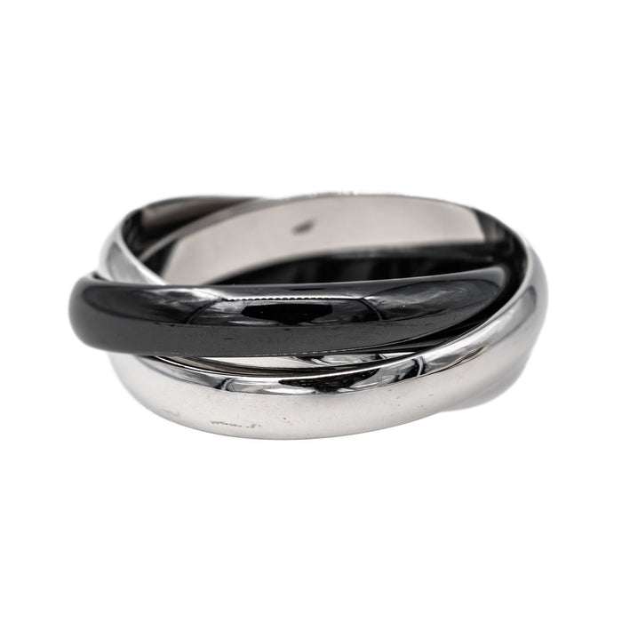 Cartier Ring Trinity White gold ceramic