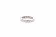 Bague Alliance diamants en or blanc 18k 58 Facettes 26375