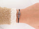 Bracelet bracelet FRED force 10 mm or blanc & saphirs 58 Facettes 263863