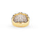 Bague Bague en or jaune avec diamants de 0,93 carat 58 Facettes