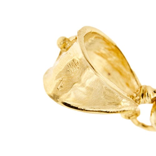 Pendentif Pendentif croix avec topazes 58 Facettes 1885