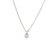 Collier collier CHOPARD happy or blanc 58 Facettes 260258