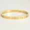 Bracelet CARTIER - Love - Bracelet en or jaune 58 Facettes B250130