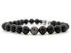 Bracelet bracelet DAVID YURMAN spiritual beads onyx & diamants 58 Facettes 260546