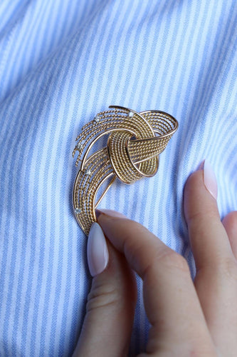 Broche Broche Or jaune Diamant 58 Facettes 1732352CN