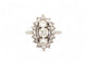 Bague 52 bague marquise sertie de 19 diamants 1.36ct t52 en or blanc 18k 5.4gr 58 Facettes 269602