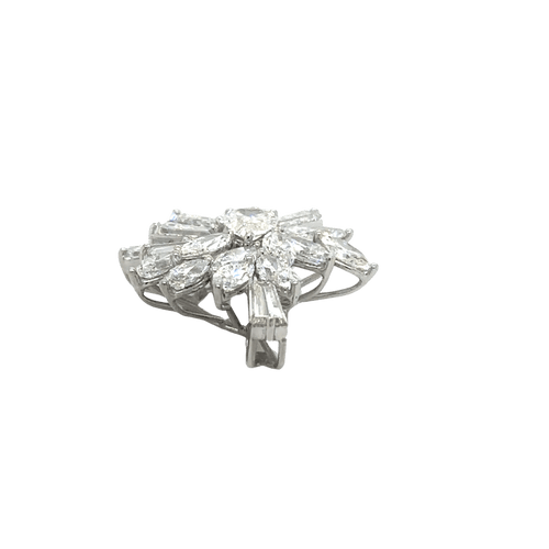 Pendentif Pendentif Cocktail platine et diamants 58 Facettes 1.0002595/5