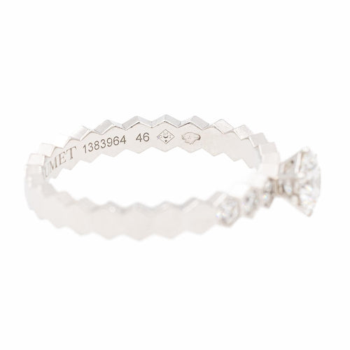 Chaumet Пръстен Солитер Bee my Love Бяло злато Диамант 