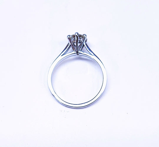 Bague 54 Bague Solitaire diamant 1ct 58 Facettes SOLO.1CT.FA.26