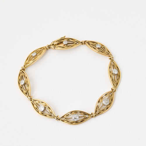 Bracelet Bracelet 7 diamants 58 Facettes