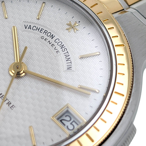 Montre Vacheron Constantin Phidias 47020 Phidias Chronomètre Royal 18k Gold and Stainless Steel 1990 1995 58 Facettes