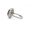 Bague 56.5 Bague Marguerite - Platine, Diamants & Saphir 58 Facettes 250471R