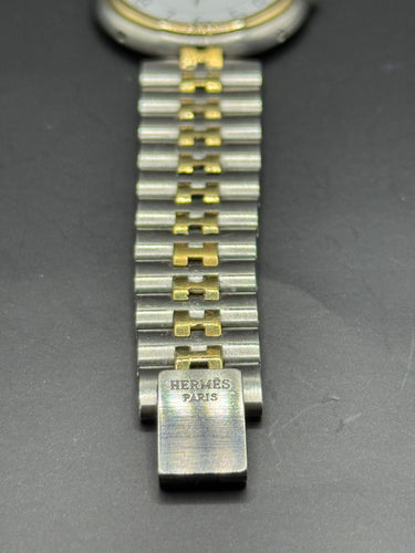Montre Hermès - Montre Clipper - Or/Acier - Bracelet Hermès 58 Facettes