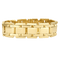 Bracelet Bracelet Tank en or jaune 58 Facettes BIA1218