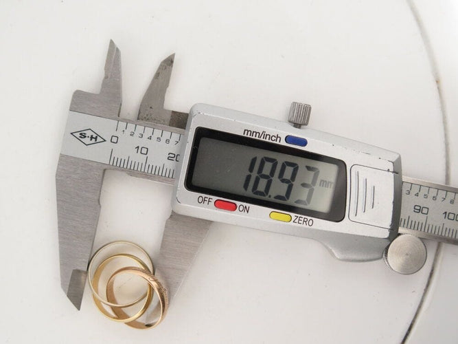 Bague 49 bague must de CARTIER trinity mm taille 49 en 3 ors 18k 3 s 750 58 Facettes 267693