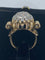 Bague 51 Bague en or 18ct de forme boule sertie de diamants vers 1940/1960 58 Facettes AB41bis