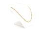 Collier Collier contemporain en or jaune 58 Facettes B534
