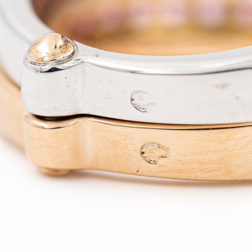 Bague 53 O.J. Perrin Bague  Or rose, Or blanc Saphir 58 Facettes 2112647CN