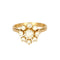 Bague 58 Bague Marguerite or jaune et diamants 58 Facettes 240225