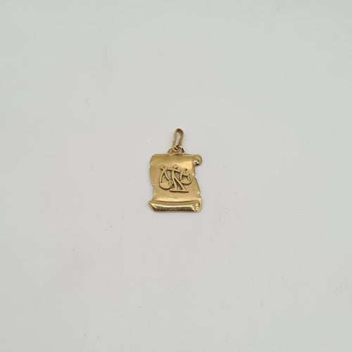 Pendentif Pendentif balance or jaune 58 Facettes