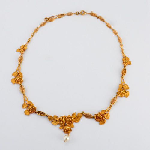 Collier Collier Draperie Perle 58 Facettes