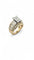 Bague 55 Bague en or 14 carats multi diamants 58 Facettes