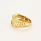 Bague 48 Bague en or jaune, saphir et saphir jaune 58 Facettes PER16122