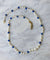 Collier Collier perles de culture et lapis lazuli or jaune 58 Facettes