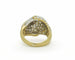 Bague Bague en or jaune et blanc avec diamants 58 Facettes