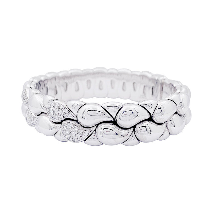Bracelet Chopard "Casmir“white gold, diamonds.