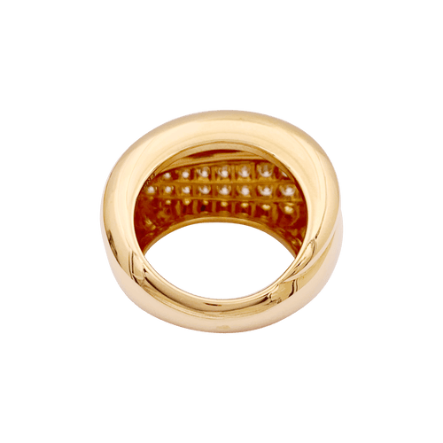 Bague 53 Bague Fred, "Success" or rose, diamants. 58 Facettes 34349