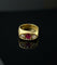 Bague Bague pont avec rubis et diamants, 58 Facettes