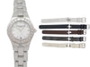 Montre montre baume & mercier linea acier diamants quartz + 5 bracelets 58 Facettes 247835