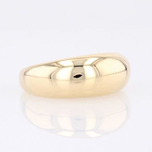 Bague 61 Bague jonc bombé 58 Facettes 07-106C