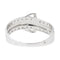 Bague 58 Bague Or blanc Diamant 58 Facettes 2682327CD