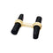 Boutons de manchette Boucheron en or jaune et onyx . 58 Facettes 35247