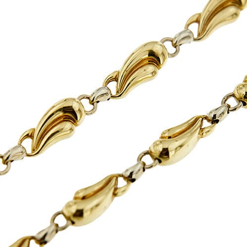 Collier Collier fantaisie deux pièces en or 58 Facettes 39995