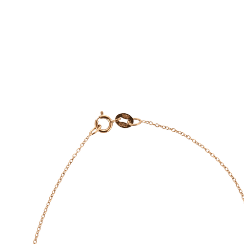 Collier MAUBOUSSIN - COLLIER OR ROSE  ET SAPHIRS . 58 Facettes BO/240005/