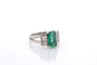 2.27ct emerald and diamond ring