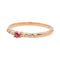 Bague 52 Mauboussin Bague Capsule d'émotion Or rose Rubis 58 Facettes 3327343CN